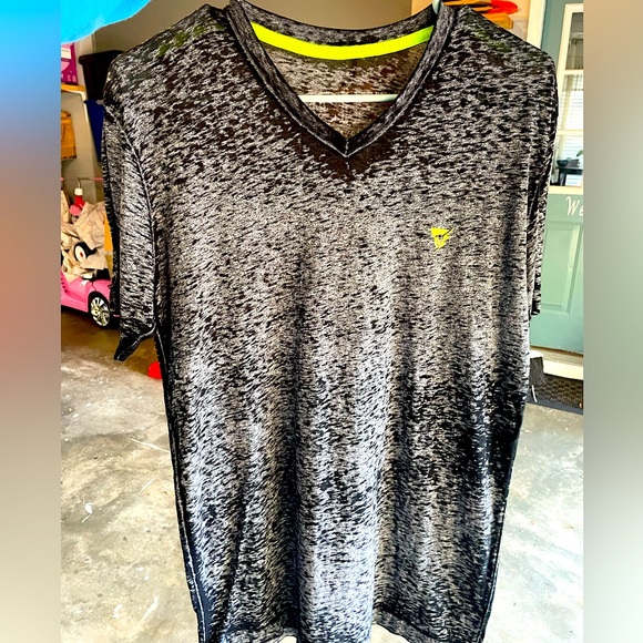 Society Black- Washed Finish and Neon Green Tee - Picture 1 of 2